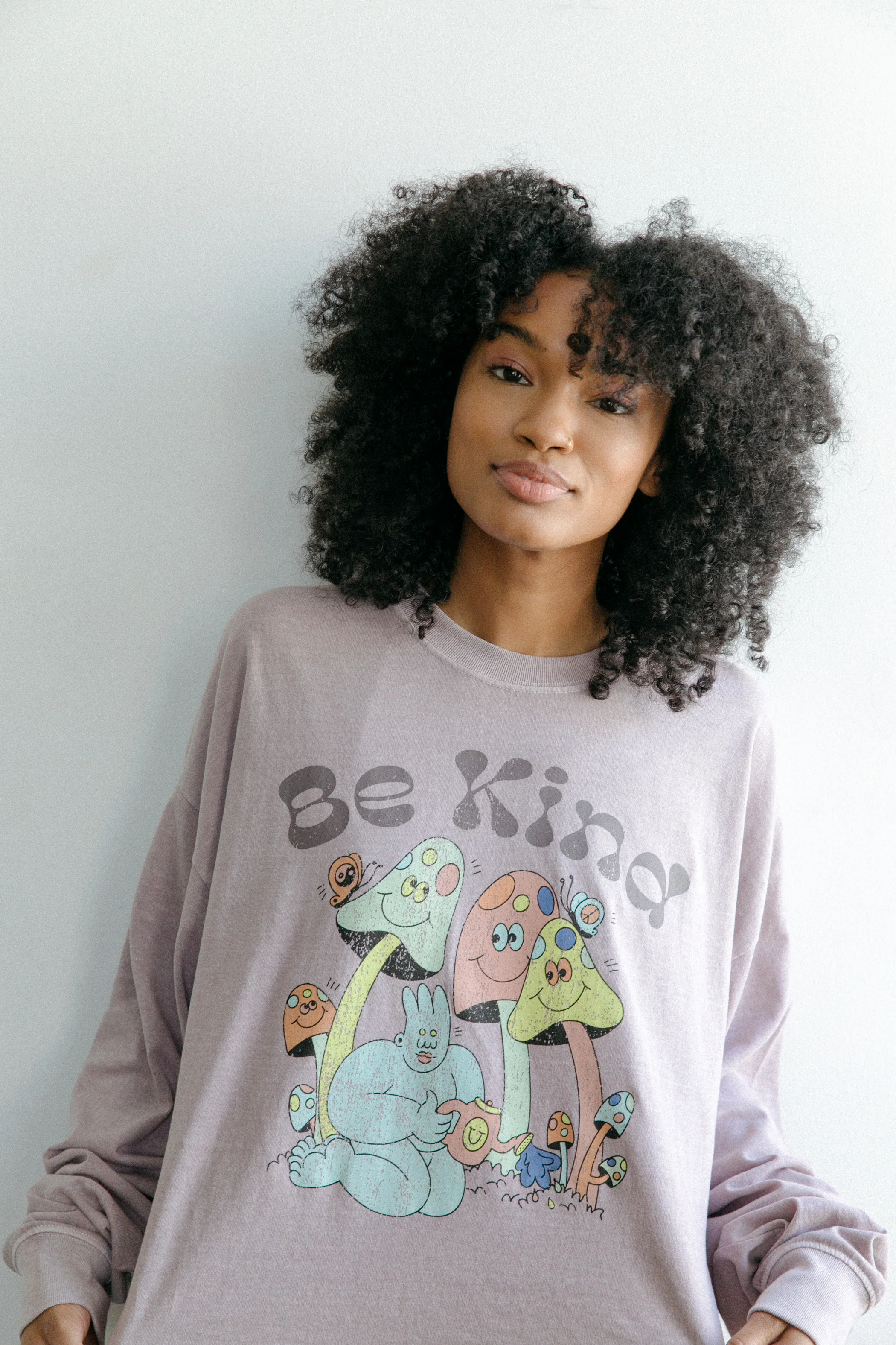 Dreyfus Be Kind Recycled Longsleeve Dad Tee - Image 4