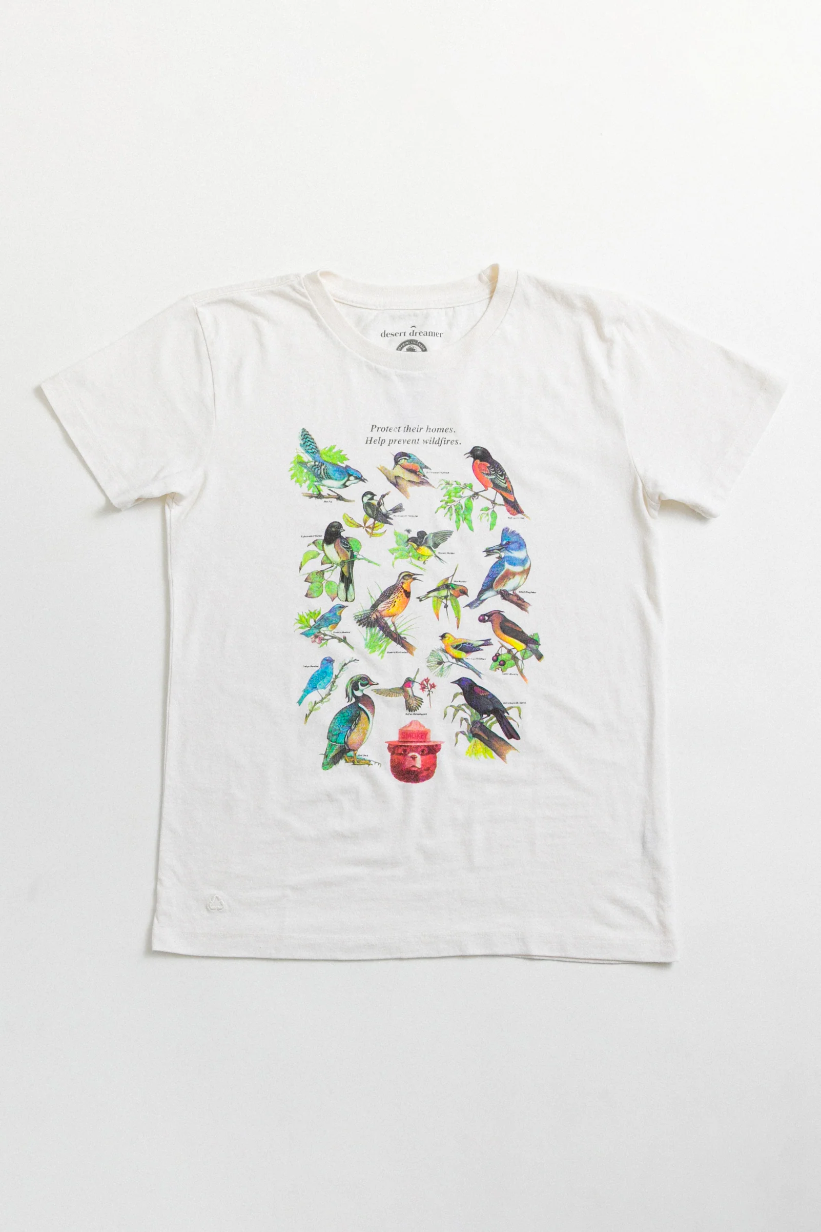 Smokey Birds Recycled Tee - Image 3