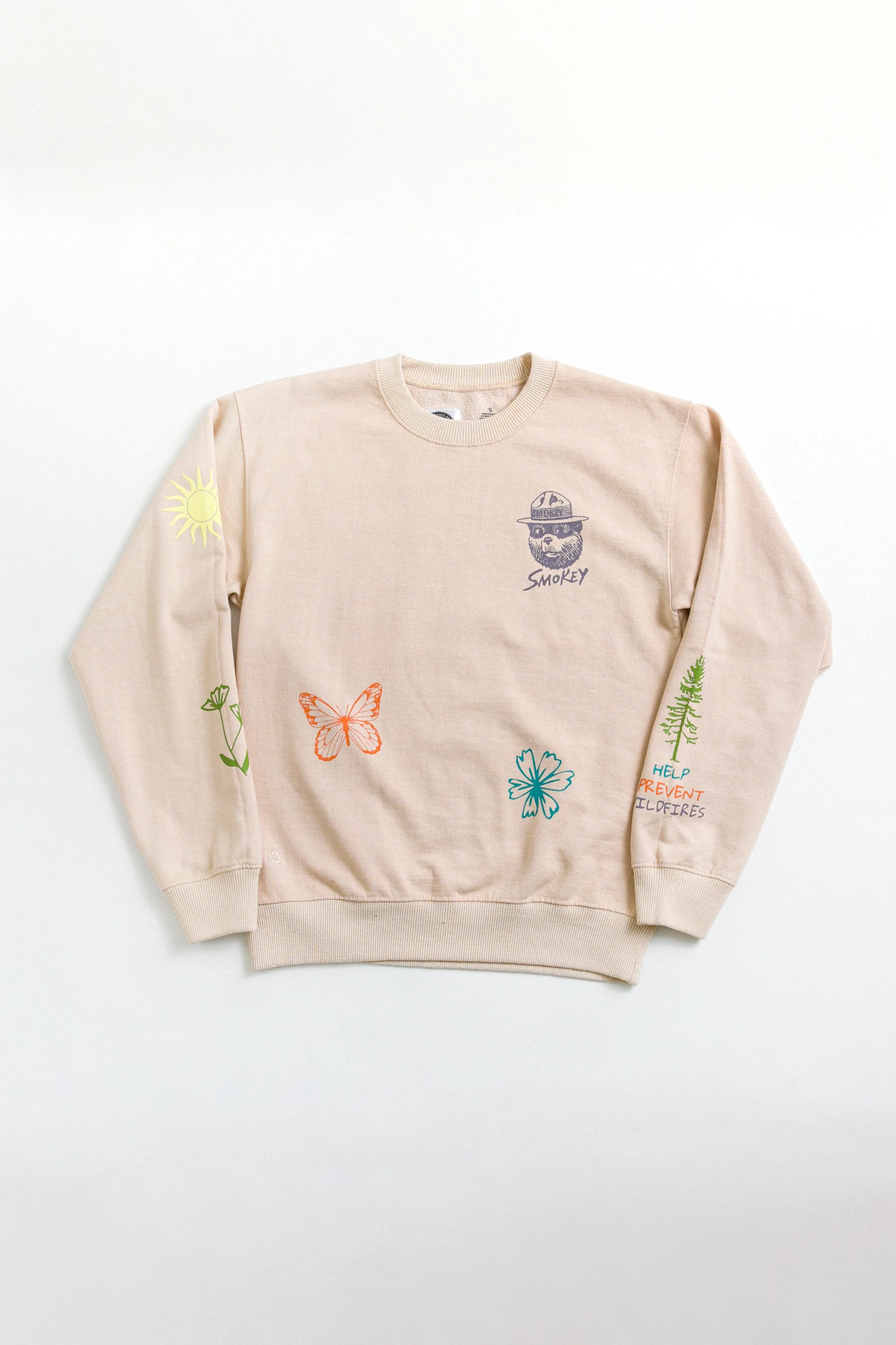 Smokey Nature Recycled Crewneck - Image 6